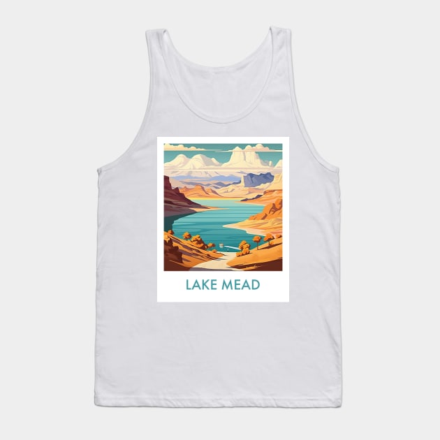 LAKE MEAD Tank Top by MarkedArtPrints